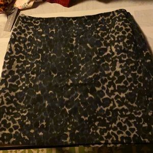 Brand new leopard print skirt